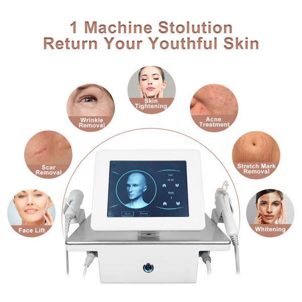 Quality Beauty Gold RF Microneedling Machine  Instrument Portable Skin Rejuvenation for sale