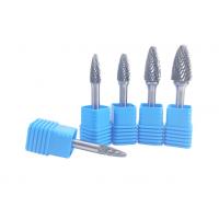 China Rotary Cutter Tungsten Carbide Drill Bits Tree Shape For Machining Iron factory