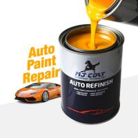 China Smooth Automotive Base Coat Paint High Solid Dry Single Stage Auto Paint for sale