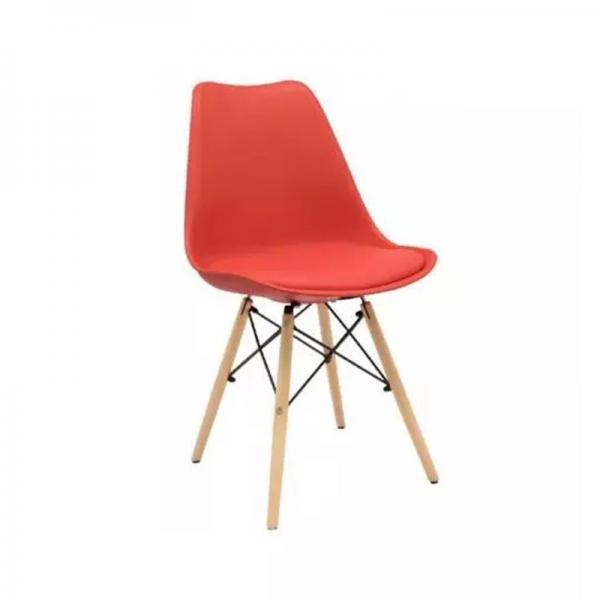 Quality Contemporary Nordic Armless Red Eiffel Dining Chair Wear Resistant 4.8kgs for sale