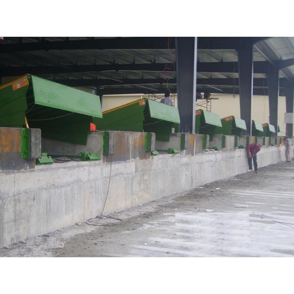 Quality CE Stationary Loading Dock Leveler Hydraulic Car Ramps for Container Electric Powered for sale