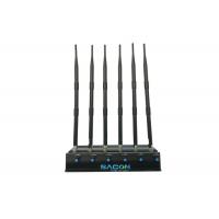 China 50m Range Wireless Cell Phone Disruptor Jammer High Frequency With Car Charger factory