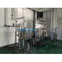 China Pharmaceutical  Multi Column Distillation Plant WFI Water Distillation Equipment factory