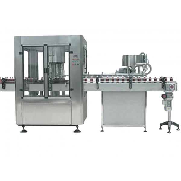 Quality Inline Screw Rotary Semi Capping Machine Water Bottle Sealing Machine High Speed for sale