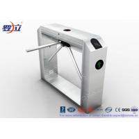 Quality Electric Stainless Steel Access Control Turnstiles , Revolving Tripod Barrier for sale