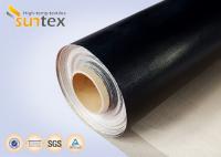 China Abrasion Resistance Ptfe Fiberglass Cloth Chemical Resistant Waterproof For Oil And Gas Pipe Wrapping factory