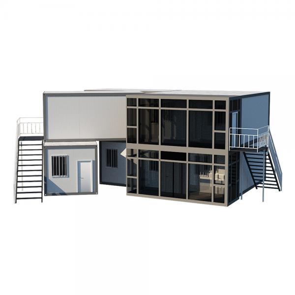 Quality 2 Bedroom  1 Bedroom Flat Pack Shipping Container Homes  20' 40' for sale