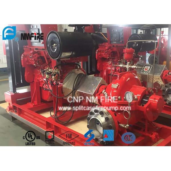 Quality Petrochemical / Chemical Diesel Engine Pump For Fire Fighting 1250GPM@190PSI for sale