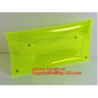 China PVC bag/Transparent pvc clutch bag /PVC handle bag for promotion, Neon PVC Plastic Clutch Bag, handle, clutch bags, purs factory