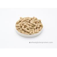 china Bulk Dried Wheat Gluten Pellet In 4mm Cylindrical Safe Easy to Transport
