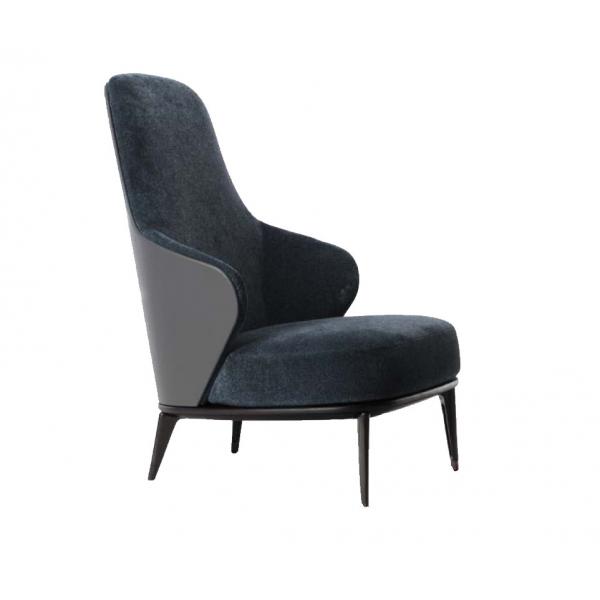 Quality Modern High Back Sofa Chair Wearproof Oriental Lounge Chair 68*79*100cm ODM for sale