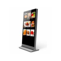 China 32 55 Inch Indoor Floor Standing Kiosk Interactive Touch Screen Stand Digital Signage for sale