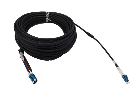 Quality Communication networks Outdoor Amoured Optic Fiber Patch Cord with GYXTW cable for sale