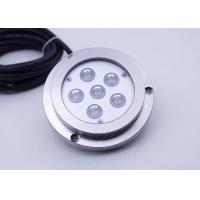 China IP68 316 Stainless Steel Marine Underwater Lights for Boat 27W 12Volts factory