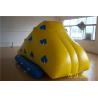 China Funny Floating Inflatable Water Games , Inflatable Rock Climbing Wall For Water Leak Proof factory