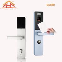 Quality Waterproof Touch Screen Anti-theft Biometric RFID Card Door Lock for sale