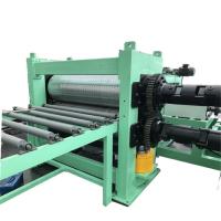 China Anti Slip Metal Embossing Machine 7m/ Min For Willow Pattern factory