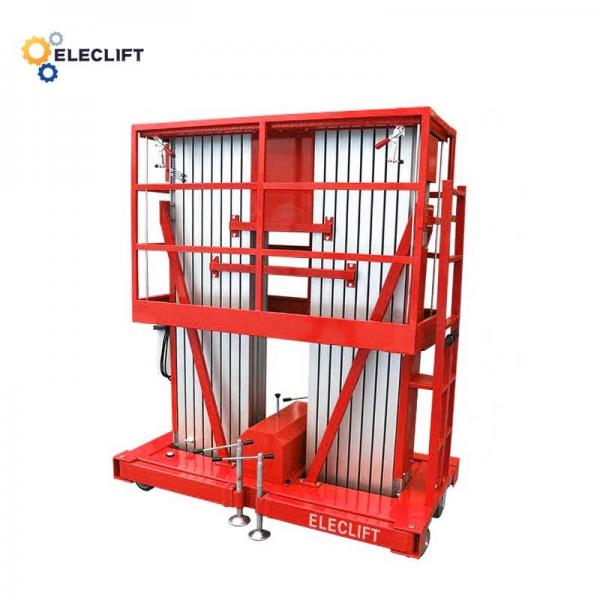 Quality Aluminum Lift Platform Self Propelled Single Man Lift Solution 8m/Min for sale