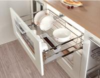 China Bowel And Dish Stainless Steel Kitchen Storage Baskets Pull - Out Drawer factory
