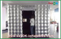 China Professional Photo Studio Beautiful Inflatable Wall Panel Mobile Square Blow Up Photo Booth factory