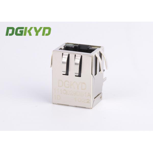 Quality 1000 BASE Network jack Cat6 RJ45 Connector with EMI fingers RoHS compliance for sale