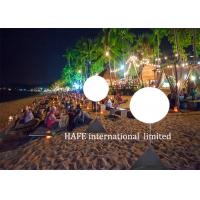 China Seaside Party Illuminate Lights Inflatable Lighting Decoration For Seaside Landscape factory