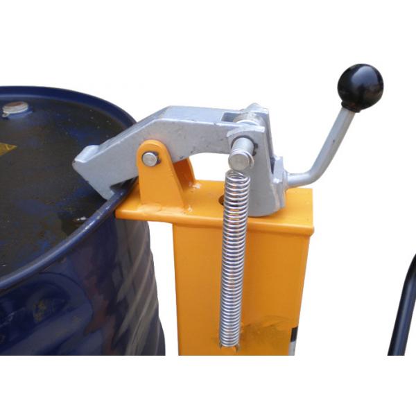 Quality 250kg Adjustable Height Oil Drum Trolley With Weighing Scale for sale