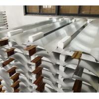 China Brushed Anodizing Aluminum Extrusion Profiles Products For Air Conditioner Panel factory