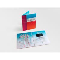 China Promotion Gift Invitation LCD Video Greeting Card,LCD Video brochure card for sale