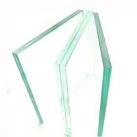 China 4mm Safety Clear Flat Toughened Tempered Glass Laminated For Windows factory