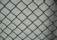 China 2'' Aperture Dark Green Chain Link Security Fence Roll For Outdoor Fencing factory