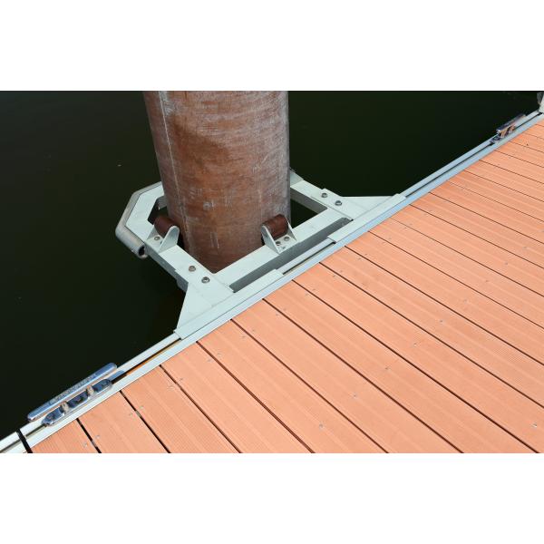 Quality Aluminium Pile Guide Dock Pile anchoring system Customers' Requirments for sale