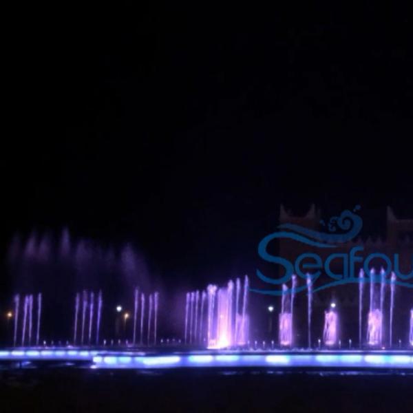 Quality Saudi Arabia Multimedia Fountain Project Musical Dancing Rotary Nozzle Fountain for sale
