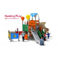 China Commercial Garden Play Equipment , Preschool Outdoor Play Equipment With Musical Panels factory