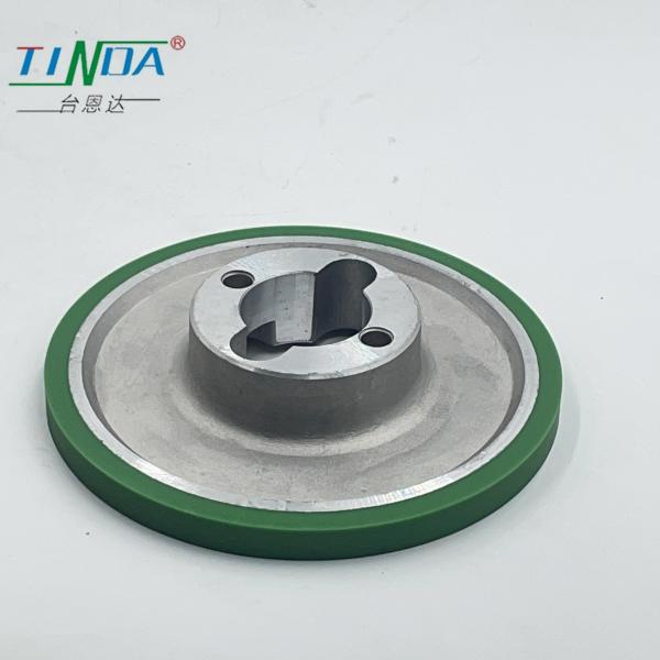 Quality Six Spindle Rubber Roller Wheel Used In Woodboard Profile Wrapping Machines for sale