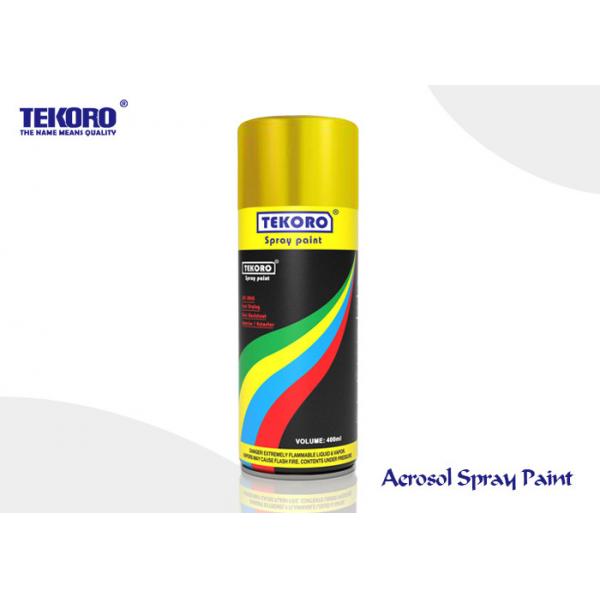 Quality Premium Gold Spray Paint / Aerosol Spray Paint Craft Or Home Decorating Project Use for sale