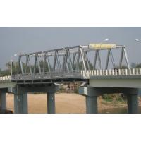 Quality High Stiffness Steel Truss Bridge Professional With Double lanes for sale