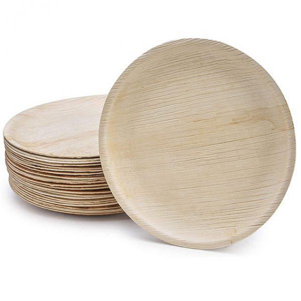 Quality 100% Compostable Biodegradable Palm Leaf Plates Disposable for sale