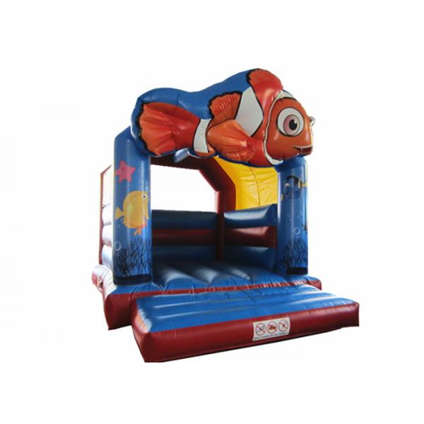 Quality PVC inflatable bouncy reliable inflatable clown fish jumping durable inflatable jump house on sale for sale