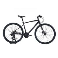 China 700*35C Tire Flat Bar Adventure Bike with Ordinary Pedal and Aluminum Fork Material factory