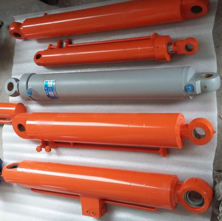 China Solid Waste Equipment Custom Built Hydraulic Cylinder 18 - 200mm Rod factory