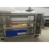 China High Efficient Bakery Steam Oven , Industrial Deck Oven With Steam Injection factory