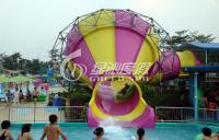 China Kids Small Tornado Water Slide , Fiberglass Aqua Park Slide for Commercial Rental Business factory