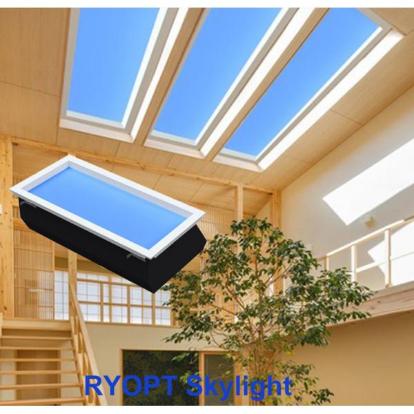 Quality No Flicker Blue Sky LED Ceiling Panel Light CCT 7800K Practical for sale