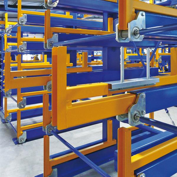 Quality Manual Telescopic Cantilever Rack for Long Materials Single Or Double Sided for sale