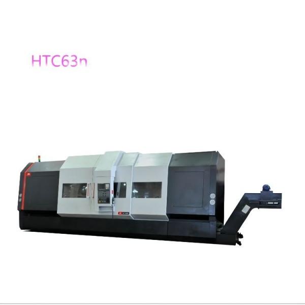 Quality Single Spindle Slant Bed CNC Lathe HTC63n 45° Bed High Rigidity Precision for sale