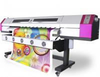 China Two DX5 Epson Solvent Printers , 1.8M 1440DPI Wall Paper Machine factory