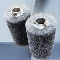 China Steel Wire 0.60mm Crimped Polishing Deburring Clean Brush factory