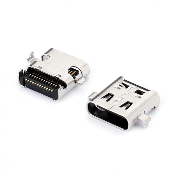 Quality ODM LCP USB Type C Connectors PCB Mount SMT Receptacle for sale