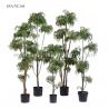 China Lifelike Artificial Fern Tree , Artificial House Plants Iron Wire Delightful Impression factory